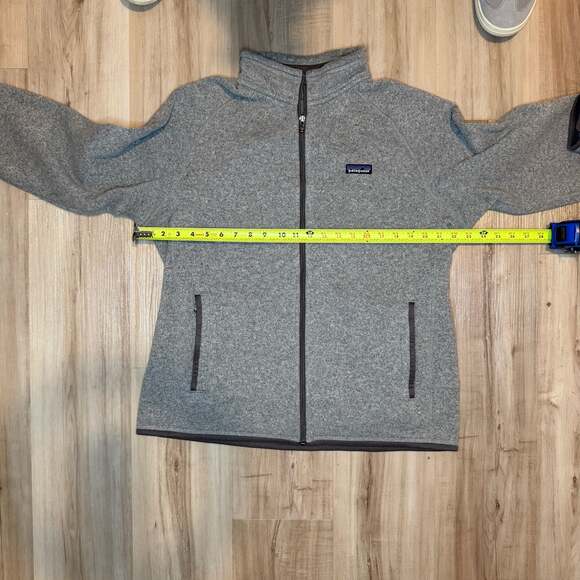 Patagonia Men's Better Sweater Full-Zip Fleece Jacket Grey L - Picture 4 of 7